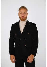 Resim Brango 30152 Erkek Blazer Ceket Siyah 