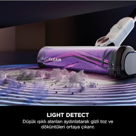 Resim Shark Detect Clean&Empty IW3612EUT Auto-Empty Sistemli Turbo Başlıklı Şarjlı Dikey Süpürge 2 L 
