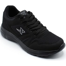 Resim UNISEX TAM ORTEPEDİ GÜNLÜK YAZLIK RAHAT SPOR AYAKKABI Siyah 
