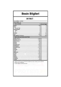 Resim Multipower Whey Amino 3400 300 Tablet 