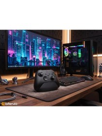 Resim Bitenzo 3D Xbox Uyumlu Tekli Oyun Kolu Standı, Minimalist Gamepad Tutucu 