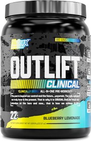 Resim Nutrex Research Outlift Clinical Pump PreWorkout With Creatine EAA Amino Acid Complex 630 Gr 