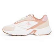 Resim Calvin Klein RETRO TENNIS KNIT MG Kadın Sneaker YW0YW01887-02Y 