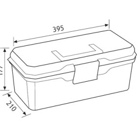 Resim Karokstore Se.01 16"strongo Eko Metal Klt Syh Pls.takım Çantası 