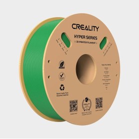 Resim Creality Hyper PLA Yeşil 1.75 Mm 3D Yazıcı Filament 1kg 