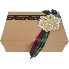 Resim 14 20 8 Cm Nebia No:2 Dikdörtgen Hediye Kutusu Yılbaşı Dekoratif Hediye Paketi 9+ 