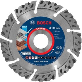 Resim Bosch EXPERT MultiMaterial Elmas Kesme Diski 115 x 22,23 x 2,2 x 12 mm 