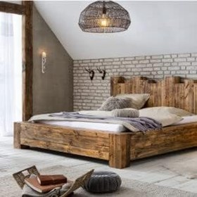 Resim AHŞAP GEMİSİ Bux Karyola 160x200 
