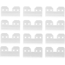 Resim 12PCS Değiştirilebilir Seramik 18 Diş Pet Pet Seramik Klipsi Kesme Bıçağı Oster A5 Serisi (Yurt Dışından) 