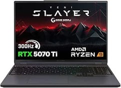 Resim Game Garaj Slayer R9T-5070Ti C1 AMD Ryzen 9 9955HX 32GB RAM 1TB SSD RTX5070Ti 16" QHD+ IPS 300Hz FreeDOS Gaming Laptop 