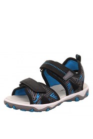 Resim Superfit Siyah - Mavi Erkek Çocuk Sandalet 1-009470-0020-3 