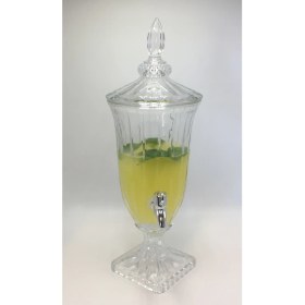 Resim Ily Alya 2 Litre Musluklu Cam Su Sebili Şerbetlik ve Damacana 