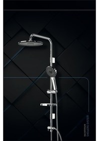 Resim İsaoğlu Yapı Duş Sistemi Tepe Yağmurlamalı Batarya Dahil Set Oval Yuvarlak Robot Duş Başlığı Komple Set Diğer 