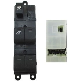 Resim Ön Sol 4Lü Cam Açma Kapama Düğmesi Nıssan Qashqaı J10 2007-2013 