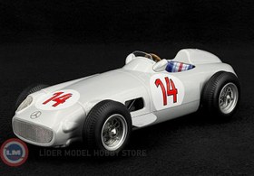 Resim 1:18 WERK83 1955 Mercedes Benz W196 #14 Stirling Moss 2nd Belgien GP 