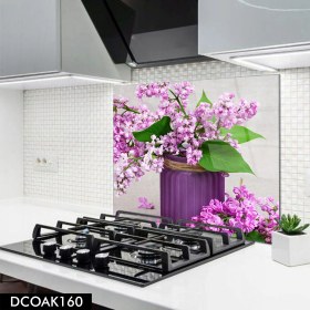 Resim Olinpa Cam Ocak Arkası Koruyucu | Lavanta 