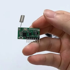 Resim Robiz RX480E-868 Transceiver Modül 4 Kanal 868MHZ Alıcı Verici Qıachıp Fsk Kablosuz Uzaktan Kumanda Öğrenebilir Receiver And Transmitter Remote Control Learning 