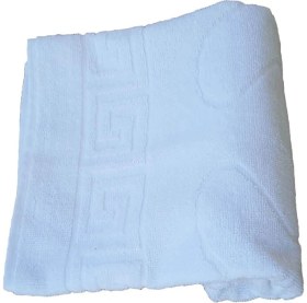 Resim 2 Li Ayak Izli Banyo Paspas 100 Pamuklu Ayak Havlusu 50X70 cm 