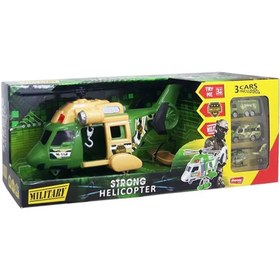 Resim Eren Oyuncak Heroes Helikopter Asker Seti Arabalı ERN-2002 