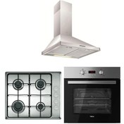 Resim Teka İnox Ankastre Set ( HEB 723 SS - HLX 60 - DF 60 ) 