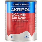 Resim AkzoNobel Akripol 2k OTOYOL BEYAZI IC-194 Akrilik Sonkat Oto Boya 