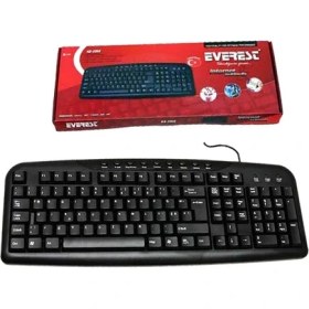 Resim Zemheri Everest KB-517U Siyah USB Kablolu Standart F Klavye 
