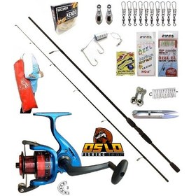 Resim 3000 270cm 20-40gr Remixon Double Black Kıyı Spin Olta Takımı Seti 