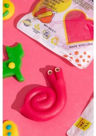 Resim Childgen Doğal Oyun Hamuru - 8 Renk 4x125 Gr 4 Simli 4 Normal Renk Çok Renkli 