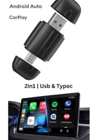 Resim Kablosuz Carplay Adaptörü - Wireless Carplay Çevirici 