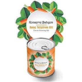 Resim Buffer Konserve Bahçem Evde Konservede Havuç Yetiştirme Büyütme Kiti 