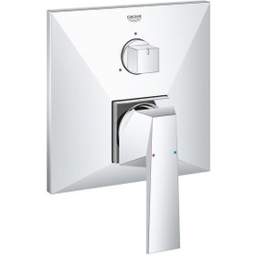Resim Grohe Grohe Allure Brilliant Ankastre Banyo Duş Bataryası 3 Çıkışlı Div Krom 