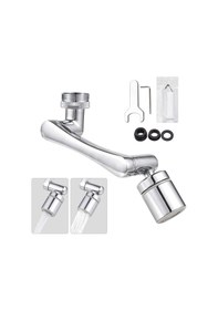 Resim Aoresac Evrensel Döner Musluk Genişletici 1440 Dönen Musluk Havalandırıcı, Sıçramaya Dayanıklı Çok Fonksiyonlu Uzatma Musluğu 