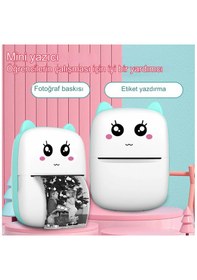 Resim Kablosuz Bt İle Mini Cep Yazıcı Fotoğraflar, Makbuzlar,yazdırma 