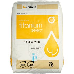 Resim Unifarm - TITANIUM SELECT 16-8-24 - Harmanlanmış NPK Gübresi - 25 Kg 