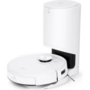 Resim Deebot T9 Plus Beyaz Renk Akıllı Robot Süpürge ve Paspas 