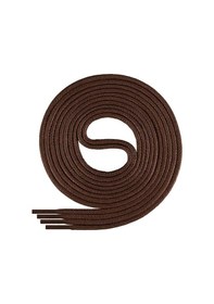 Resim 60 Cm 4 Mm Kahverengi Yuvarlak 1 Çift Ayakkabı Bağcığı Kahverengi 