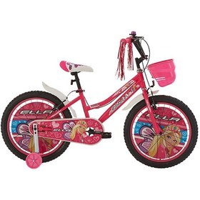 Resim Ella Çocuk Bisikleti 30 Cm V Fren 20 Jant Vitessiz Pembe Beyaz Pembe - Beyaz 