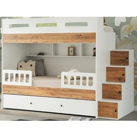 Resim Buket Mdf Çelik Profilli Yavrulu Ranza Çb M1 