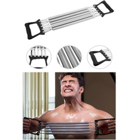 Resim Markafox Çelik Göğüs Yayı Kol Bilek Sırt Göğüs Geliştirici Kas Geliştirici Egzersiz Spor Aleti 