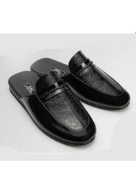 Resim Ceyyiz Gc Rugan Poli Taban Örgülü Erkek Ev Terlik 365 