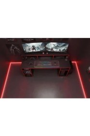 Resim Vivense Arena Rgb Işıklı Ledli Uzaktan Kumandalı Oyuncu Masası 