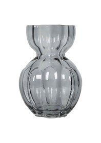 Resim Vitale Bologna Gri Kabak Vazo 16 16 22 Cm Ak.kı0075 Diğer 