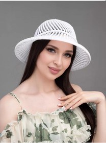 Resim Bestcoll Yazlık Plaj Güneş Şapkası 240112318 Beyaz 