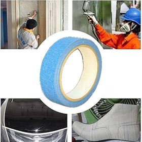Resim Renkli Maskeleme Kağıt Bant Boya Bandı 24MMX20MT Mavi 