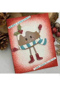 Resim Spellbinders Monoline Yıldız Desenli Kabartma Klasörü Ses-053 