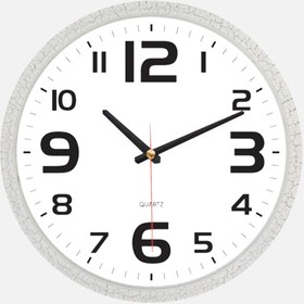 Resim Doğaner Çatlak Desenli Saat 40 cm 
