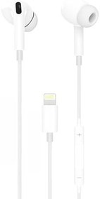 Resim Silikonlu Mikrofonlu Kablolu Lightning Kulaklık - (Bluetooth Connect) 