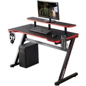 Resim Stewart Oyuncu Masası - 103x50x80 Antrasit 