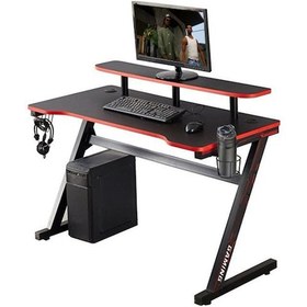 Resim Stewart Oyuncu Masası - 103x50x80 Antrasit 