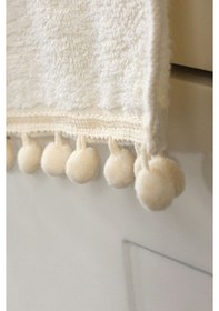 Resim Yoncagül Ponponlu 6lı Mutfak Havlusu 30x50 - Asorti 